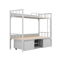 乙壬制式上下铺宿舍床钢制铁架高低床铁艺组合床14式双层床