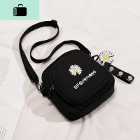 夏天防水小布包女2020新款潮网红小雏菊单肩包原宿风少女斜挎小包NEW LAKE女斜挎包