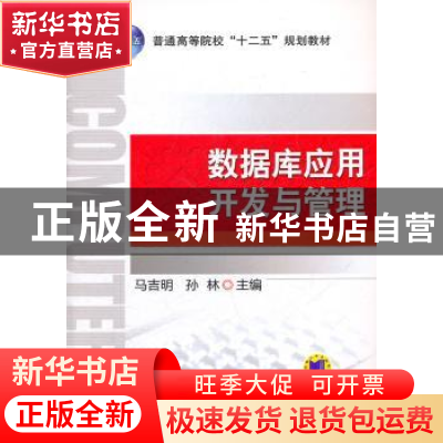 正版 数据库应用开发与管理 孙林 机械工业出版社 9787111356813