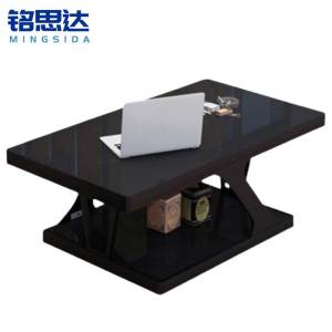 铭思达黑色茶几