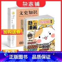 [正版]历史喵+文史知识杂志组合 2024年1月起订 少儿兴趣阅读历史漫画书 如果历史是一群喵 肥志创作团队出品 杂志