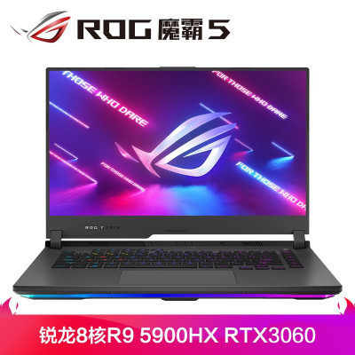新款特惠-华硕（ASUS）魔霸52021款（8核锐龙R9-5900HX32G512GBRTX3060/6G定制版15.6英寸300Hz高色域电竞屏液金导热笔记本电脑游戏本