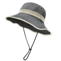 围盛 遮阳帽渔夫帽 纯棉 顶