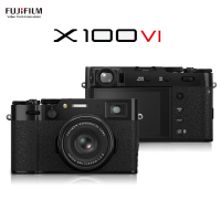 2024年新款 富士(FUJIFILM)X-100VI 微单相机 经典复古旁轴人文街拍神器 X100VI 黑色 海外版