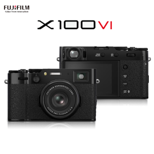 富士(FUJIFILM)X-100VI 微单相机 经典复古旁轴人文街拍神器 X100VI 黑色 海外版