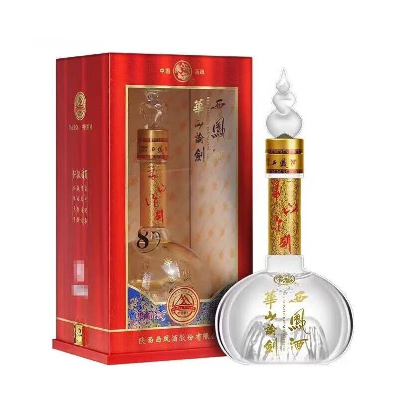 西凤 华山论剑8年 52度500ml 凤香型 新老版本年份随机