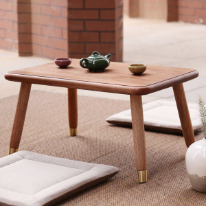 海棠木实木榻榻米桌子小茶几日式矮桌简约飘窗茶几禅意创意炕桌几
