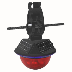 黑钻之光 HZ-X47 DC3.7V 0.5W 0.3Hz IP66 LED 智能语音警示装置(计价单位:套)红色