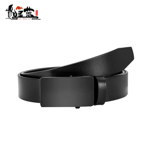 凯圣蓝 板扣皮带 黑色 均码