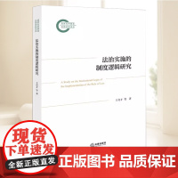 2025新书 法治实施的制度逻辑研究 王奇才 等著 推进法治体系建设推动法治理论创新发展 法律出版社978751979