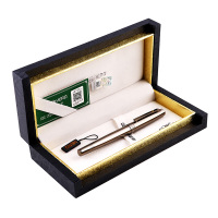 英雄(HERO)钢笔 2068铱金笔 墨水笔 商务笔 0.5mm 枪灰色