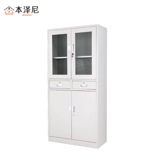 本泽尼 中二抽文件柜 HTC-G068 850*390*1800mm 组