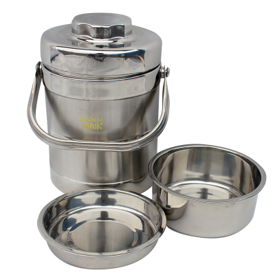 金迪乐不锈钢多层保温提锅便当保温饭盒