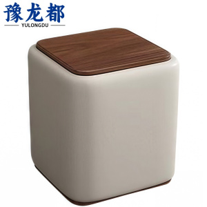 豫龙都 方凳皮质 个