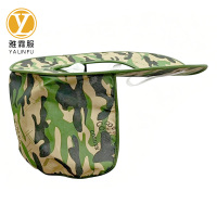 雅霖服 迷彩防晒帽太阳帽YLF127 顶