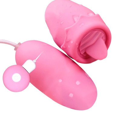 久爱(Jiuai) USB双跳蛋舌舔器便携式女用自慰器具器 充电防水** 成人情趣性夫妻房事用品