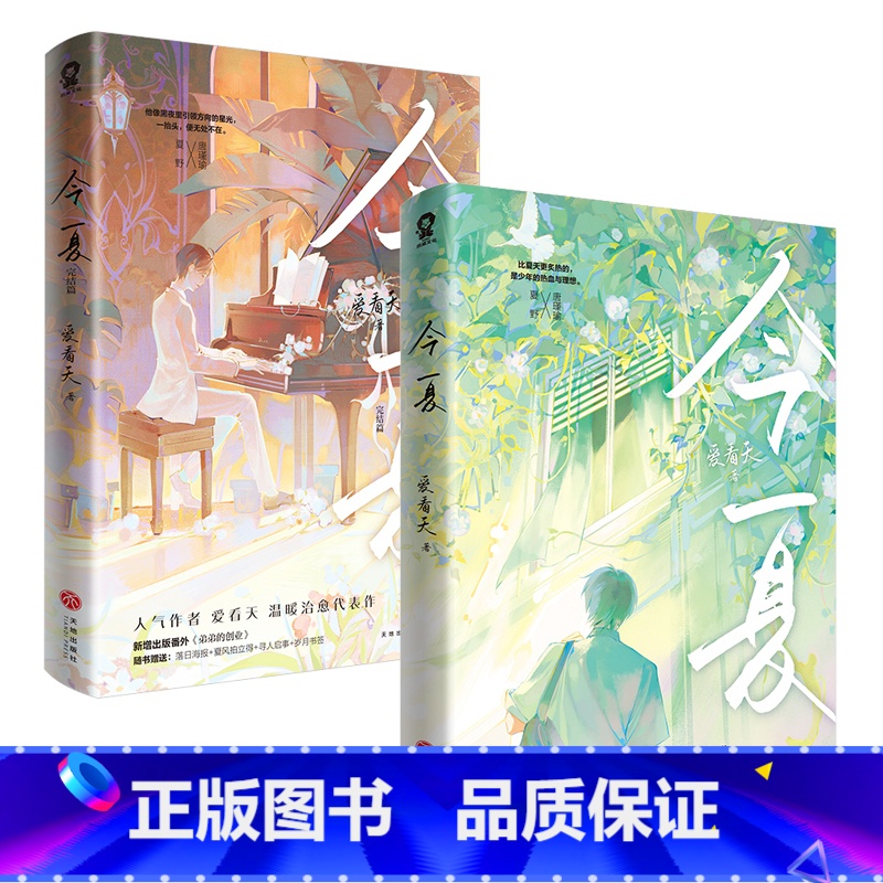 [正版]今夏1+2 爱看天著 网络原名《住在男神隔壁》 读书青春文学小说实体书 新视角图书