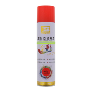 波斯(BOSI) 荧光系列自动喷漆 橙红色/6 瓶