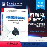[正版] 可解释机器学习:黑盒模型可解释性理解指南 克里斯托夫·莫尔纳 简单可解释模型决策树决策规则线性 网络应用书籍