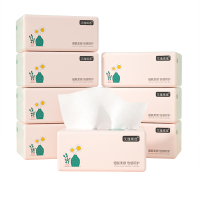 艾逸瑶选 原生木浆粉色生活200张8包软纸抽 170mmX120mm(四层) AYYX008-8