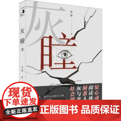 (正版) 灰瞳 9787229160722 重庆出版社,重庆出版集团 赵骏 著