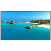 经科JK画框幕布窄边框N4-AT/W1纳米高清透声幕投影机白幕120寸4:3