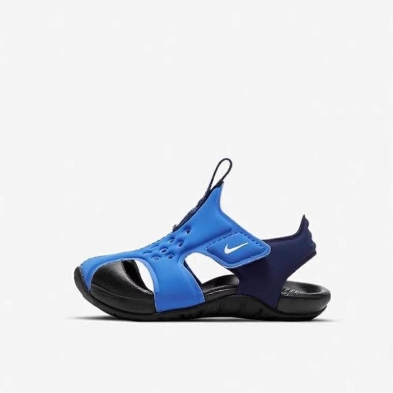 NIKE耐克凉鞋轻便SUNRAY PROTECT 2 (TD)魔术贴童鞋943827-403 D