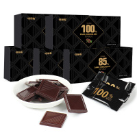 珍丽友俄罗斯风味58%每日纯黑巧克力减低0o无糖精可可脂卡健身小零食品舒缓情绪补充能量