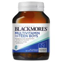 BLACKMORES 澳佳宝 teen multi 青少年 复合维生素胶囊 60粒 男孩 1瓶装 维EB族VC 澳洲进口