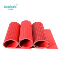 天空桥 高压绝缘垫 红色条纹 35kv 10mm*1米*5米 卷