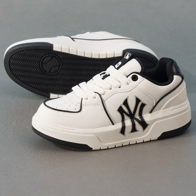 MLB鞋板鞋BASICBASIC低帮中性鞋四季款3ASXCA12N-50WHS建议拍大半码