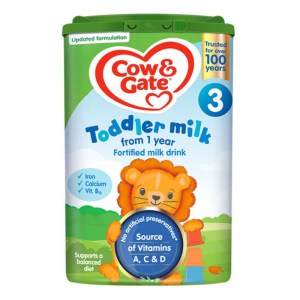 有效期到26年6月-英国牛栏Cow&Gate 婴幼儿配方奶粉3段1-2岁 800g