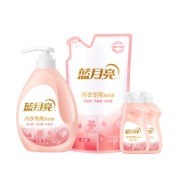 蓝月亮 柔润樱花内衣专用洗衣液500g瓶+500g袋+80g瓶*2