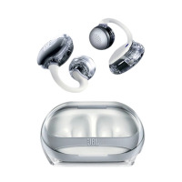 JBL Soundgear Clips开放式真无线耳机,水晶白