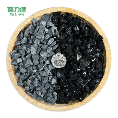 喜力健 水洗黑色砾石 3*5CM-黑灰色 袋