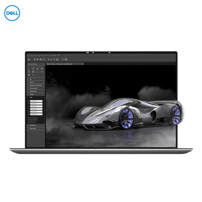 戴尔（DELL）Precision575017英寸设计师移动图形工作站笔记本W-10885M/64G/1T+1T/Raid1/RTX30006G/4K触控屏W10Pro