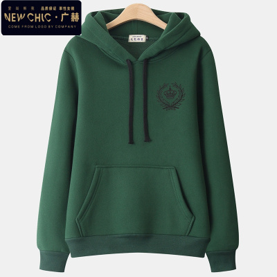 广赫大码卫衣女加绒秋冬2020新款胖mm200斤宽松韩版胖妹妹套头外套潮卫衣