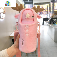 封后儿童保温杯带吸管两用316不锈钢男女学生可爱少女水杯宝宝大容量 FENG 天马[316不锈钢][500ml][送大礼