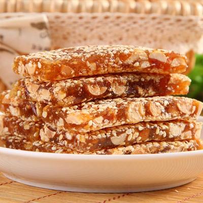 手工零食糖果花生芝麻牛皮糖软糖花生糖500g