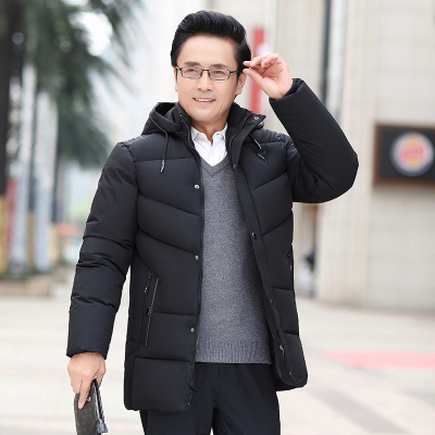 NEWLAKE冬季爸爸装中老年外套男加厚棉衣中年宽松大码男棉服老人棉袄爷爷棉衣