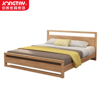 中泰(jongtay)1.5米实木床单双人简约接待床 J-CDZ73
