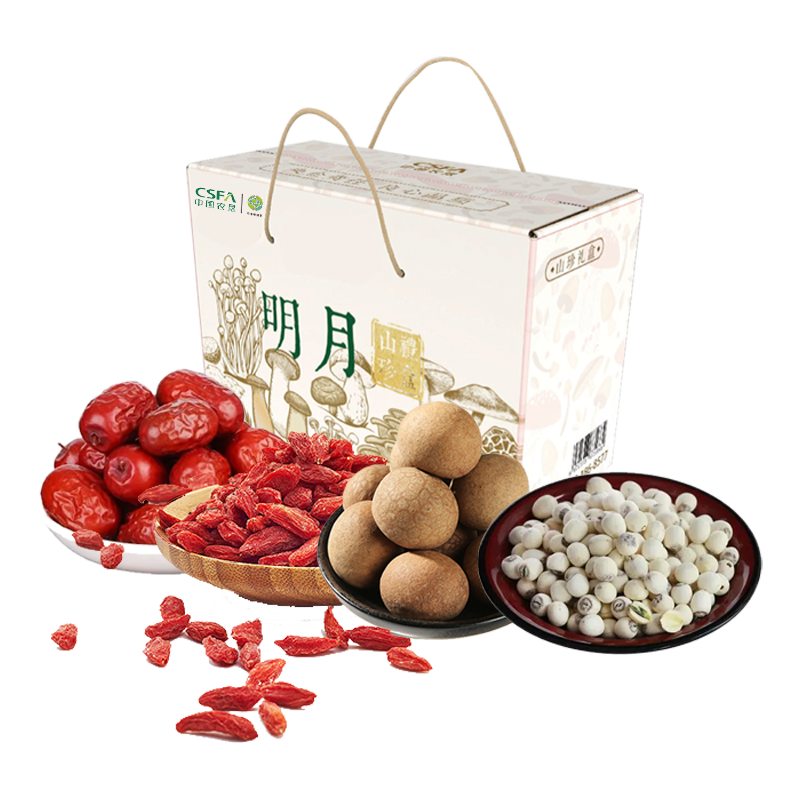 中垦飨味堂 山珍礼盒·明月 750g(盒) 中国农垦出品