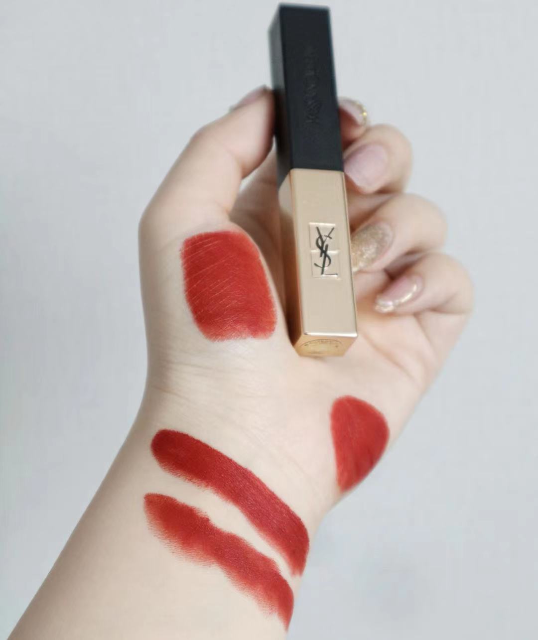 saint laurent圣罗兰 [新品]ysl「细管」哑光纯口红 小金条唇膏2.