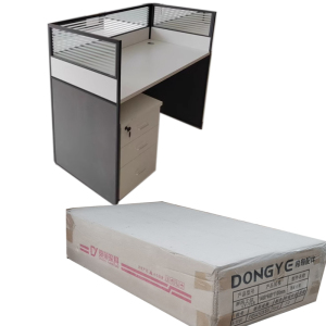 东业家具 单人位屏风工位办公桌LY-158