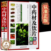 [醉染正版]中药材及饮片正版彩图印刷精装中华药饮经典养生保健全书 家庭养生的背图谱 中国药典材及饮片彩色图鉴全彩版正版图