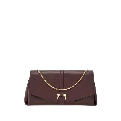 Ferragamo女士小方包真皮大容量百搭通勤手提斜挎两用包