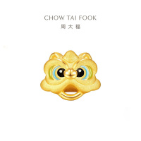 周大福 醒狮(喜事)黄金转运珠[多款可选] EOR1094-EOR1098七夕礼物