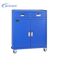 酷美智悦 铁皮工具柜蓝400*800*1000mm KM-XS251 个