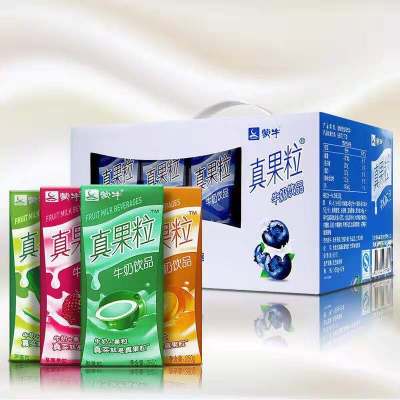 29.9元包邮 蒙牛 真果粒牛奶 250ml*12盒