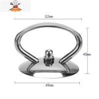 (不锈钢)通用锅盖顶帽锅盖把手提手盖珠盖帽头帽锅盖头锅盖配件 敬平 小吊环型 (小孔通用)锅具配件